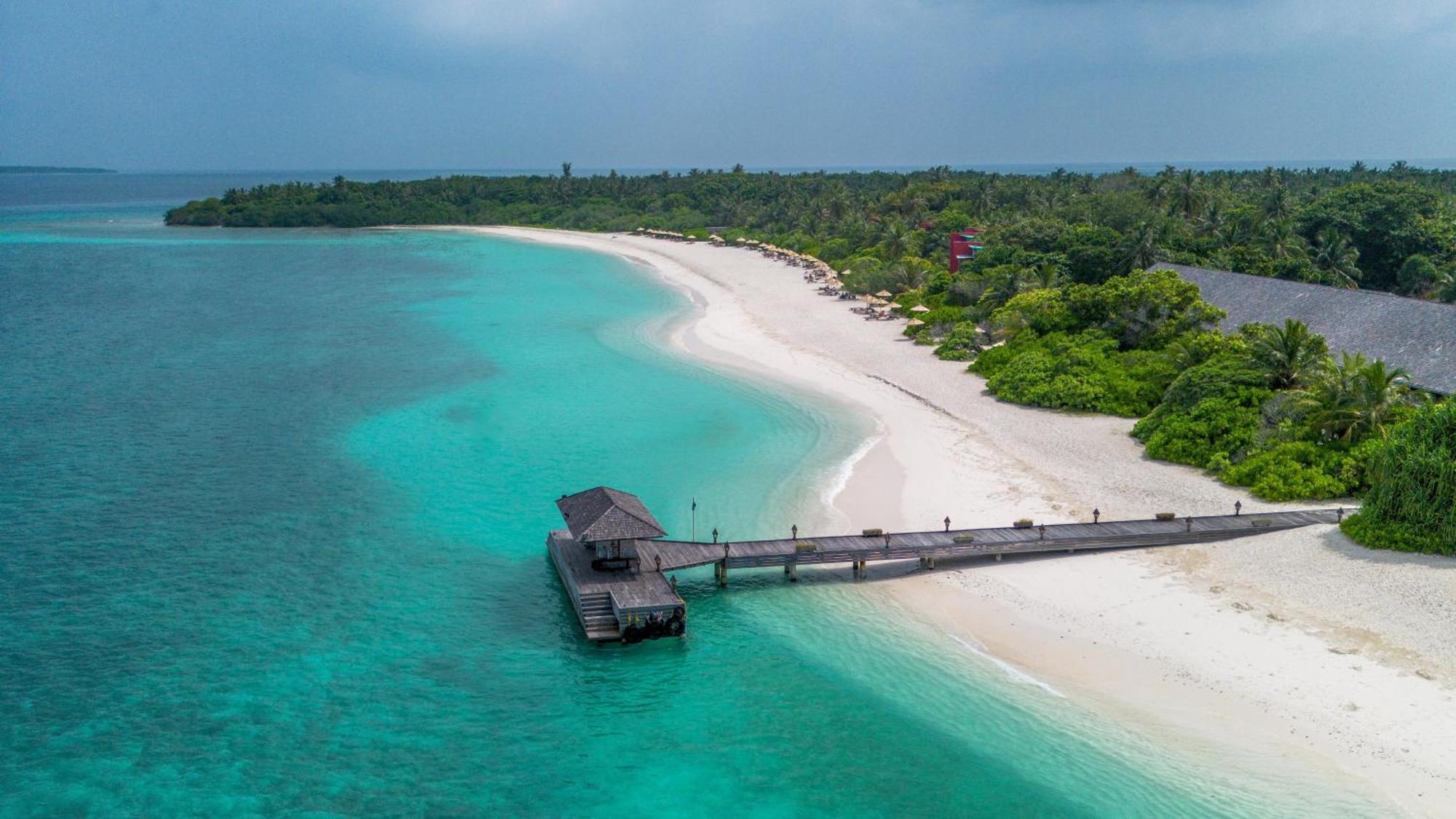 The Barefoot Eco Hotel Hanimaadhoo Island Exterior foto
